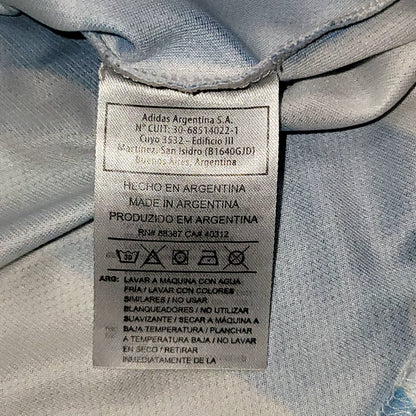 Messi Argentina 2020 2021 2022 COPA AMERICA FINAL Soccer Jersey L SKU# FS6565