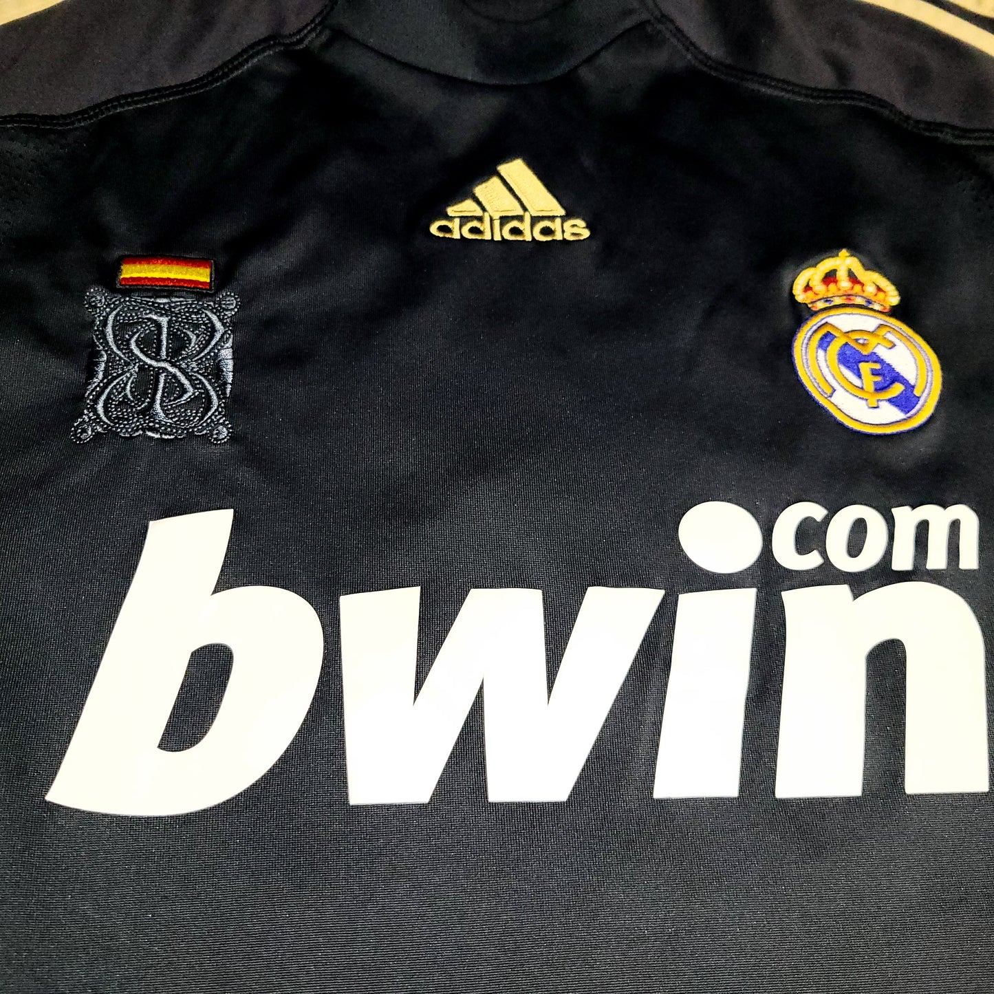 Cristiano Ronaldo Real Madrid 2009 2010 DEBUT SEASON Third Soccer Jersey L SKU# E84329