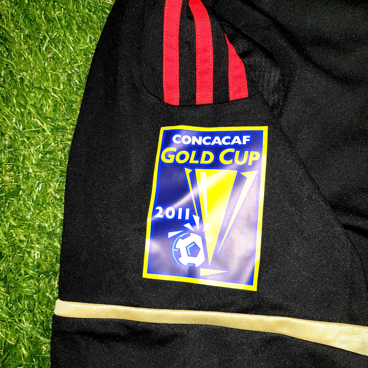 Chicharito Mexico 2011 GOLD CUP FINAL Soccer Away Jersey L SKU# V31526