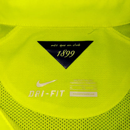 Neymar Barcelona UEFA TREBLE 2014 2015 PLAYER ISSUE Soccer Third Jersey XL SKU# 631132-711