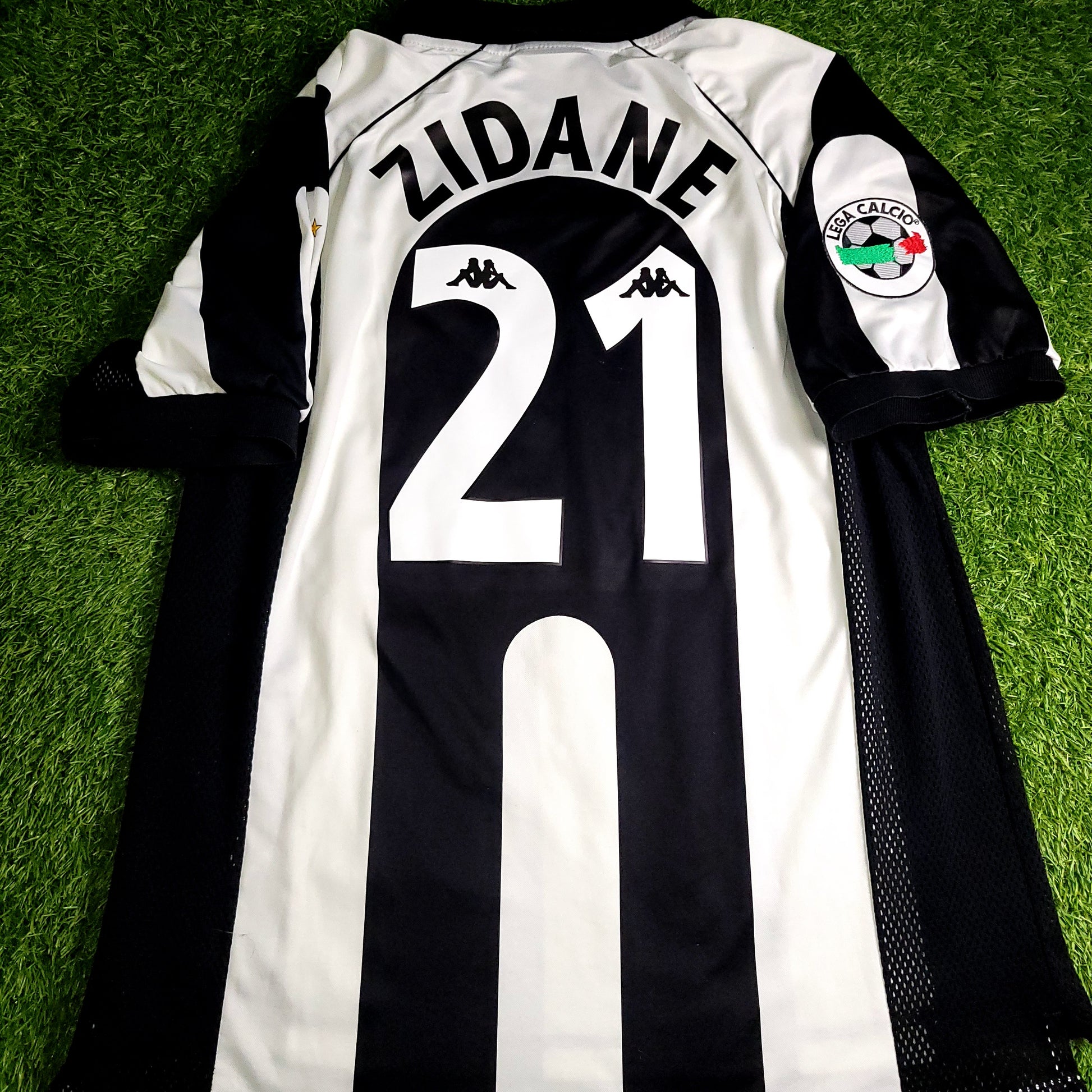 Zidane Juventus 1997 1998 Kappa Home Soccer Jersey XL - ForeverSoccerJerseys