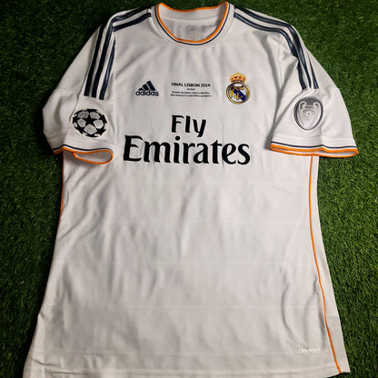 Cristiano Ronaldo Real Madrid UEFA FINAL 2013 2014 Soccer Jersey L SKU# G81157 - ForeverSoccerJerseys