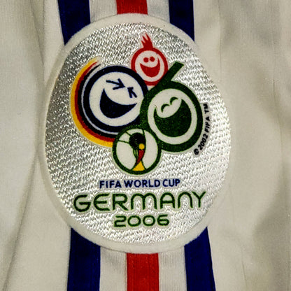 Zidane France 2006 WORLD CUP FINAL Away Soccer Jersey XL SKU# 740125 - ForeverSoccerJerseys