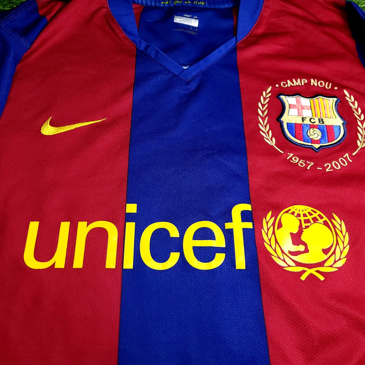 Marquez Barcelona Anniversary 2007 2008 Soccer Jersey L SKU# 237741-655 - ForeverSoccerJerseys
