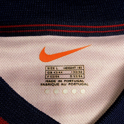 Guardiola Barcelona 1998 1999 Home Soccer Jersey L - ForeverSoccerJerseys