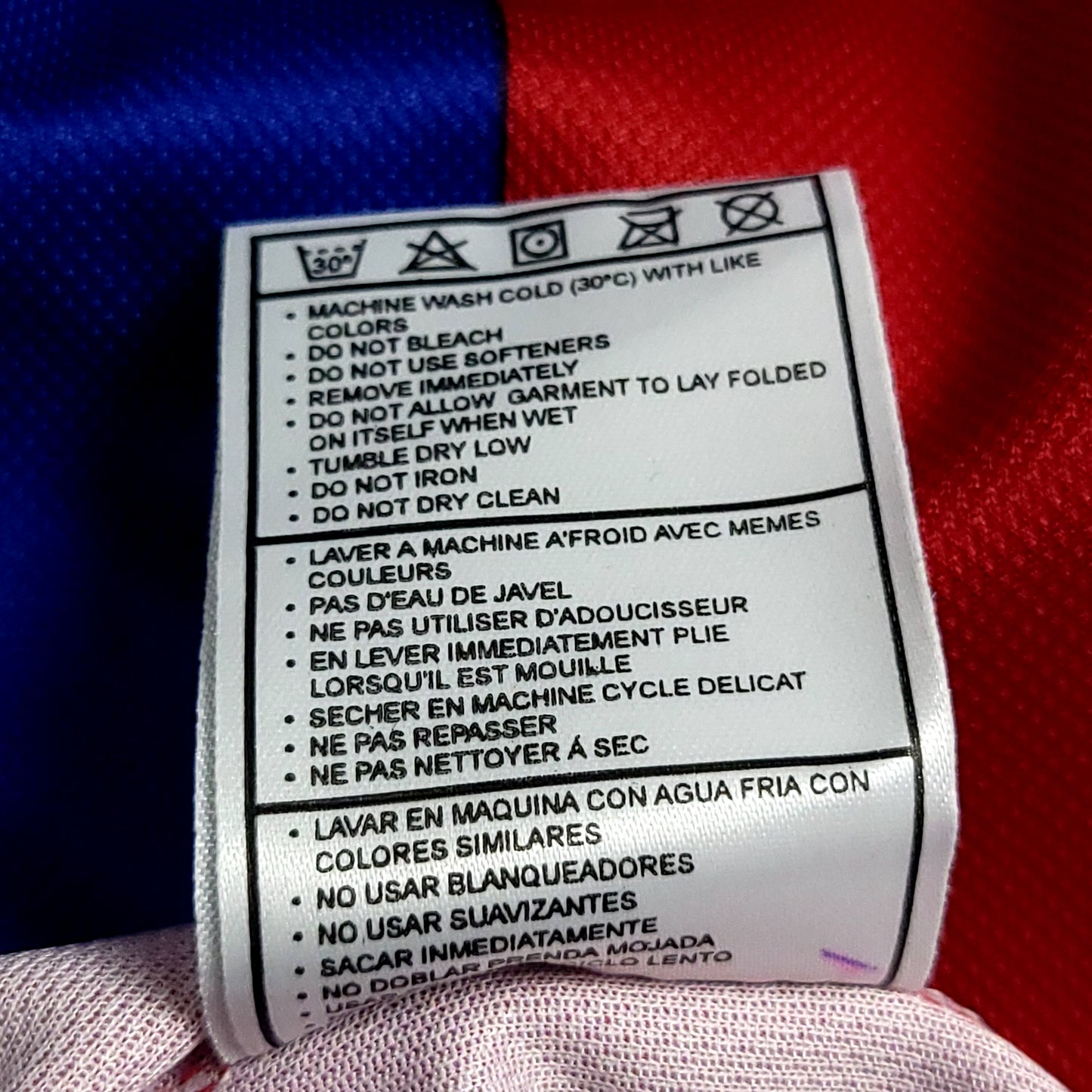 Guardiola Barcelona 1998 1999 Home Soccer Jersey L - ForeverSoccerJerseys