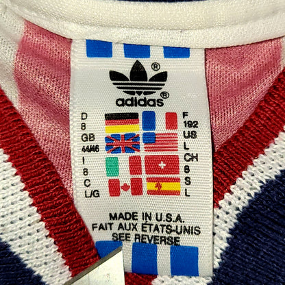 Lalas USA US 1994 WORLD CUP Adidas Home Soccer Jersey L - ForeverSoccerJerseys