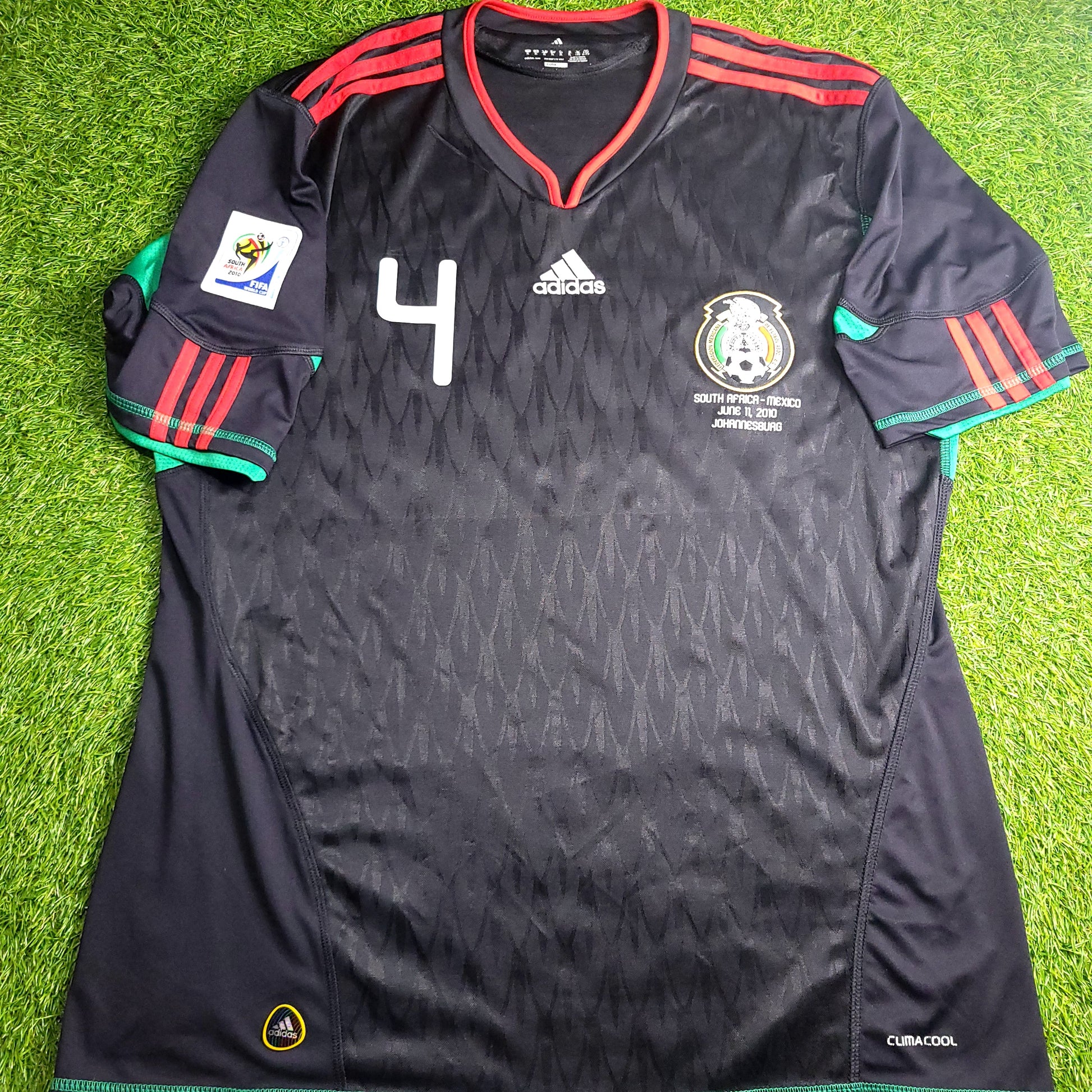 Marquez Mexico 2010 WORLD CUP Away Soccer Jersey XL SKU# P41397 - ForeverSoccerJerseys