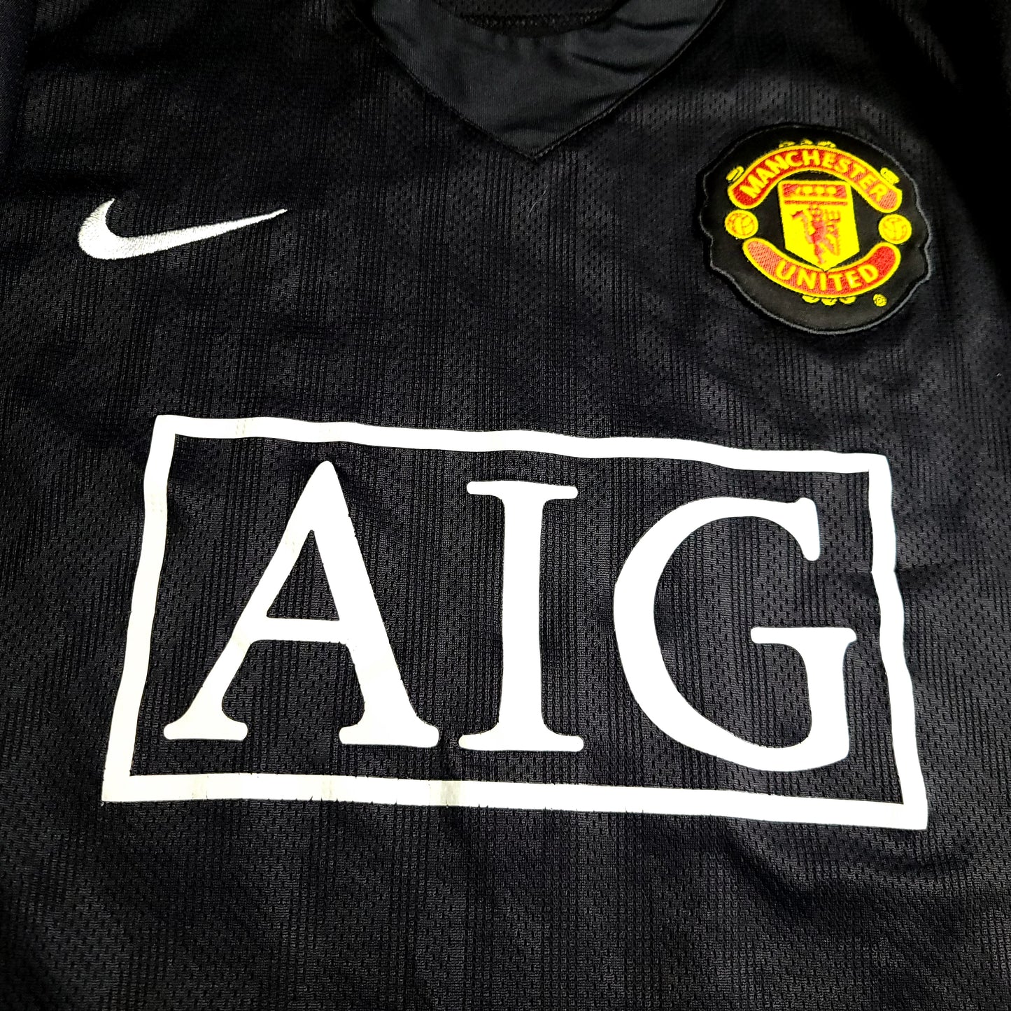 Cristiano Ronaldo Manchester United 2007 2008 Away Soccer Jersey M SKU# 238347-010 - ForeverSoccerJerseys