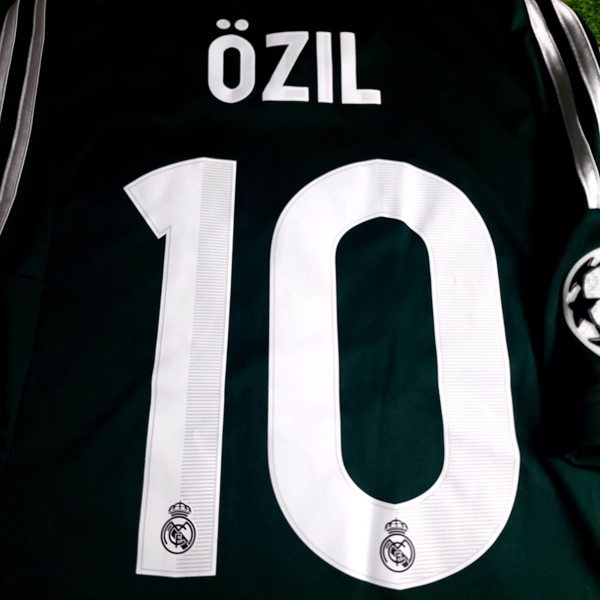 Ozil Real Madrid 2012 2013 Third UEFA Soccer Jersey L SKU# X53540 - ForeverSoccerJerseys