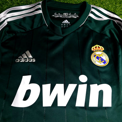 Ozil Real Madrid 2012 2013 Third UEFA Soccer Jersey L SKU# X53540 - ForeverSoccerJerseys