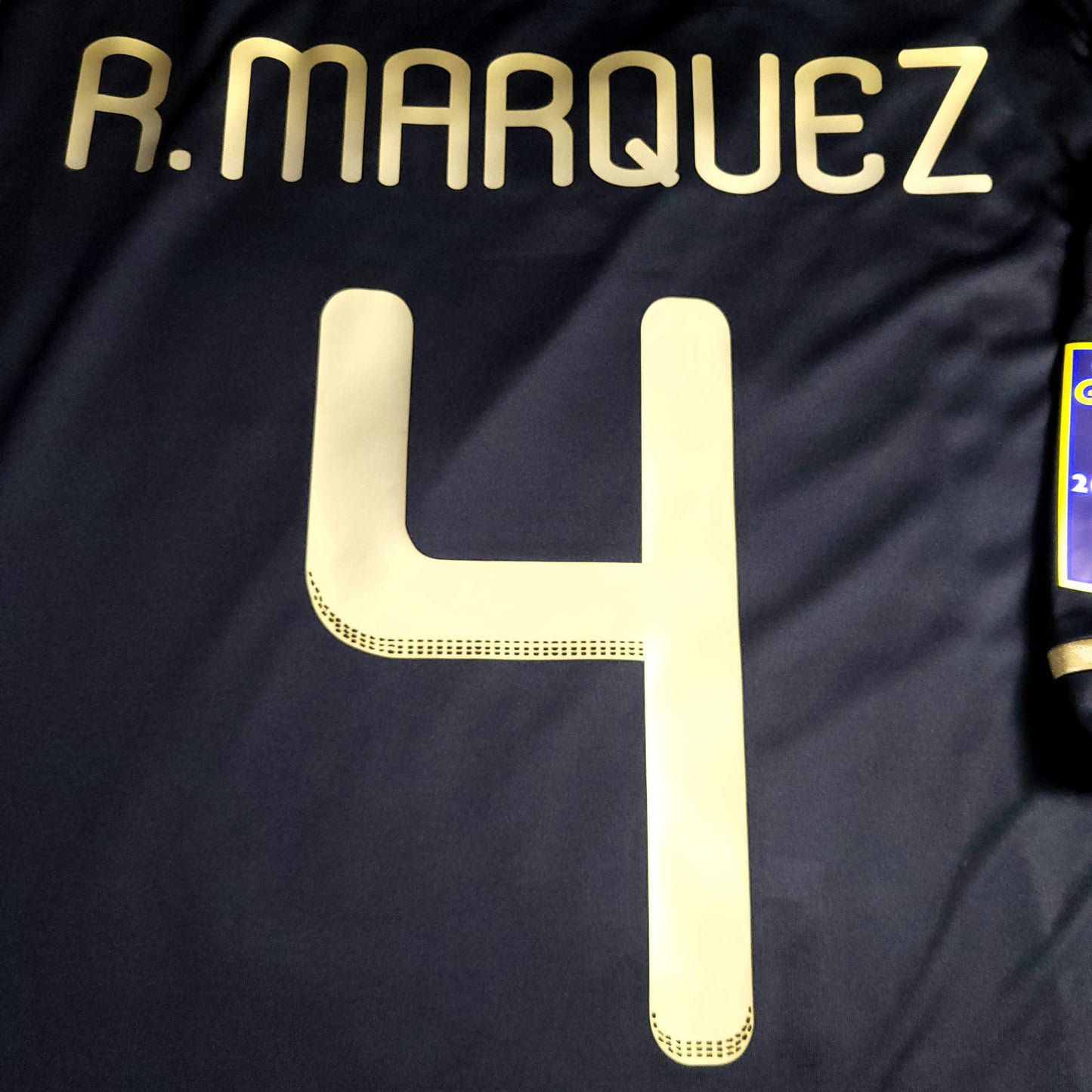 Marquez Mexico 2011 GOLD CUP FINAL Soccer Away Jersey L SKU# V31526 - ForeverSoccerJerseys