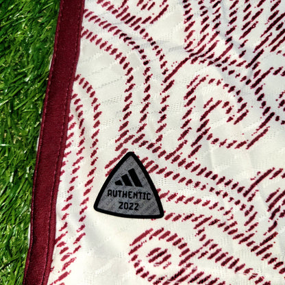 Gimenez Mexico 2022 2023 GOLD CUP Player Issue Away Soccer Jersey L SKU# HD9313