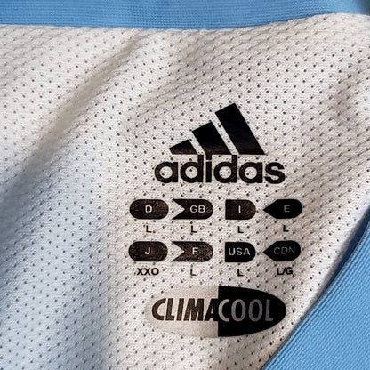 Batistuta Argentina 2002 WORLD CUP PLAYER ISSUE Soccer Jersey L SKU# 166723 AVG001