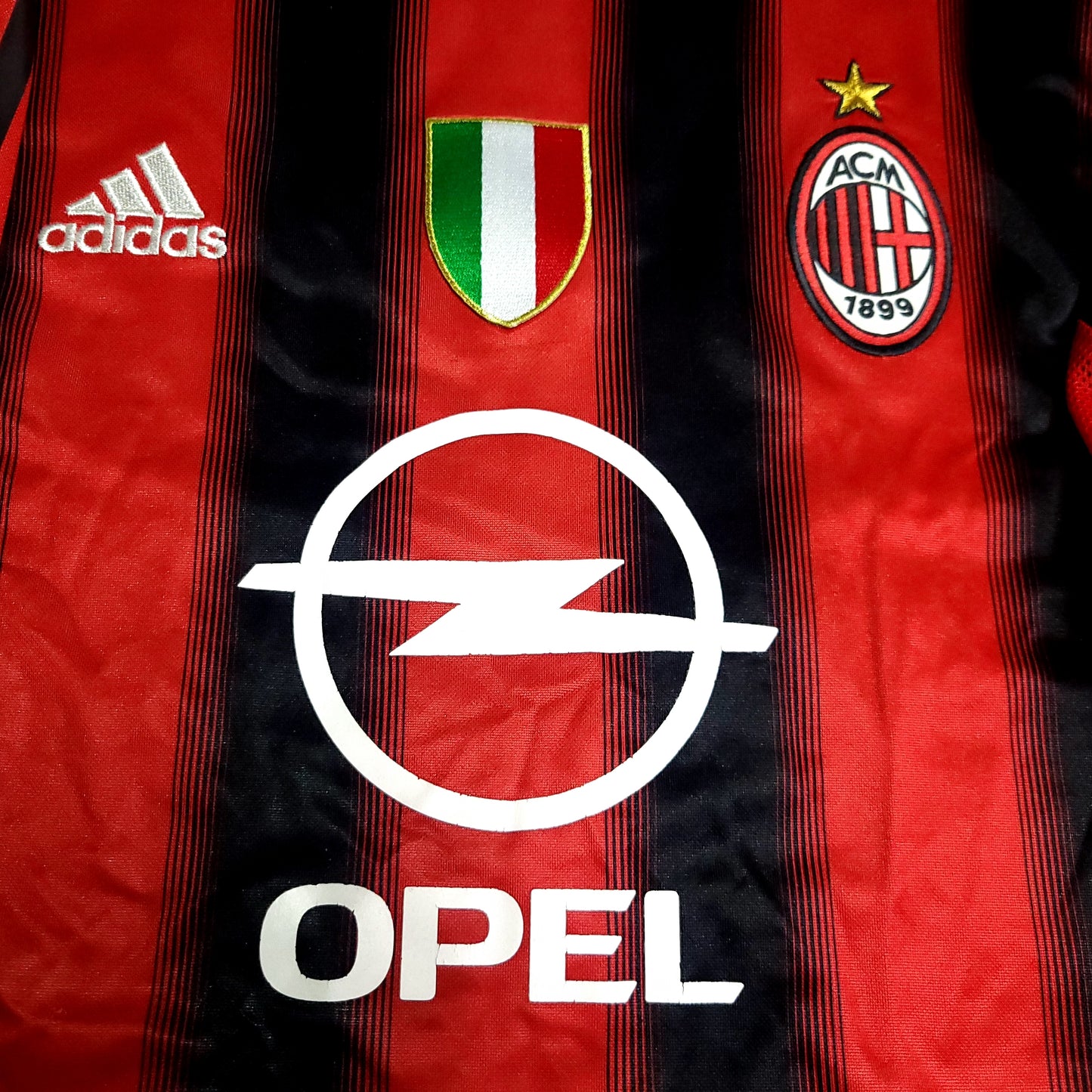 Kaka AC Milan 2004 2005 UEFA Soccer Jersey L SKU# 369572 - ForeverSoccerJerseys