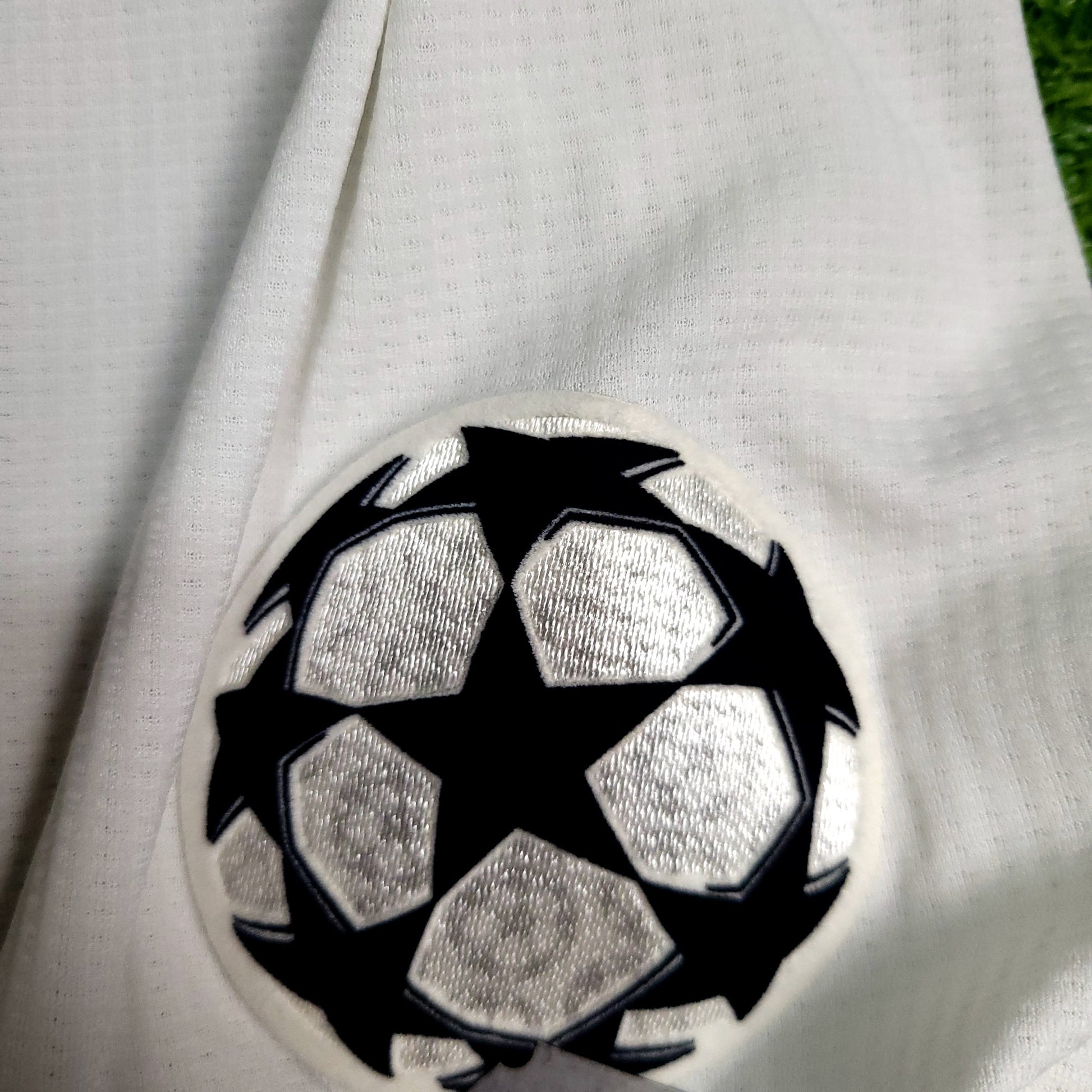 Cristiano Ronaldo Juventus 2018 2019 DEBUT UEFA PLAYER ISSUE Soccer Jersey M SKU# CF3493 - ForeverSoccerJerseys