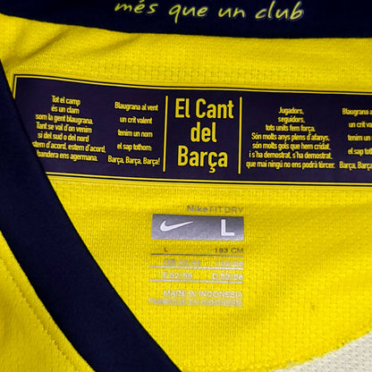 Iniesta Barcelona INIESTAZO TREBLE 2008 2009 Soccer Away Jersey L SKU# 286787-760 - ForeverSoccerJerseys