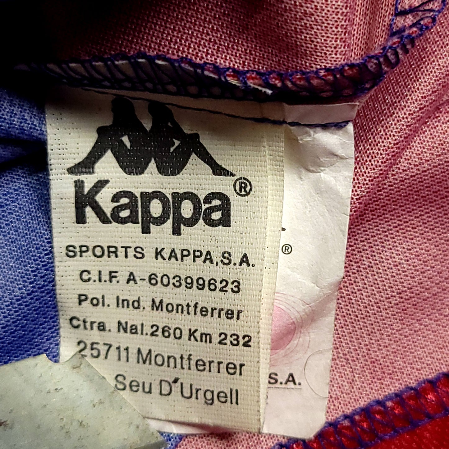 Ronaldo Kappa Barcelona 1996 1997 Home Soccer Jersey XL - ForeverSoccerJerseys