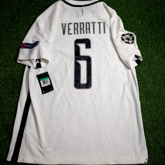 Verratti PSG Paris Saint Germain 2016 2017 PLAYER ISSUE Soccer Jersey BNWT XL SKU# 776916-102 - ForeverSoccerJerseys