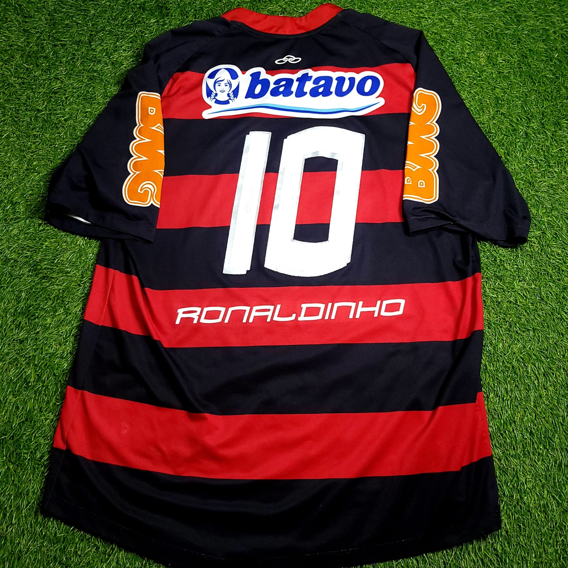 Ronaldinho Flamengo 2011 2012 Olympikus Soccer Jersey M - ForeverSoccerJerseys