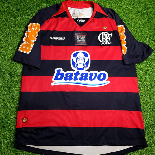 Ronaldinho Flamengo 2011 2012 Olympikus Soccer Jersey M - ForeverSoccerJerseys