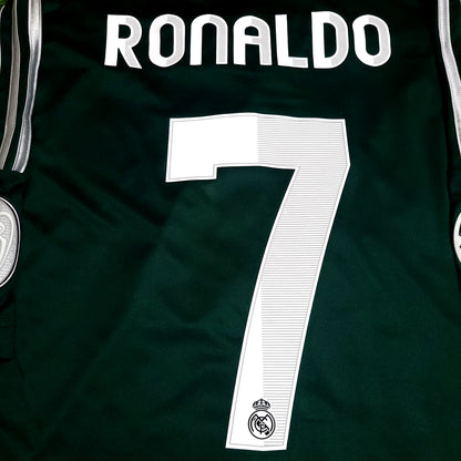 Cristiano Ronaldo Real Madrid 2012 2013 UEFA Soccer Third Jersey L SKU# X53540