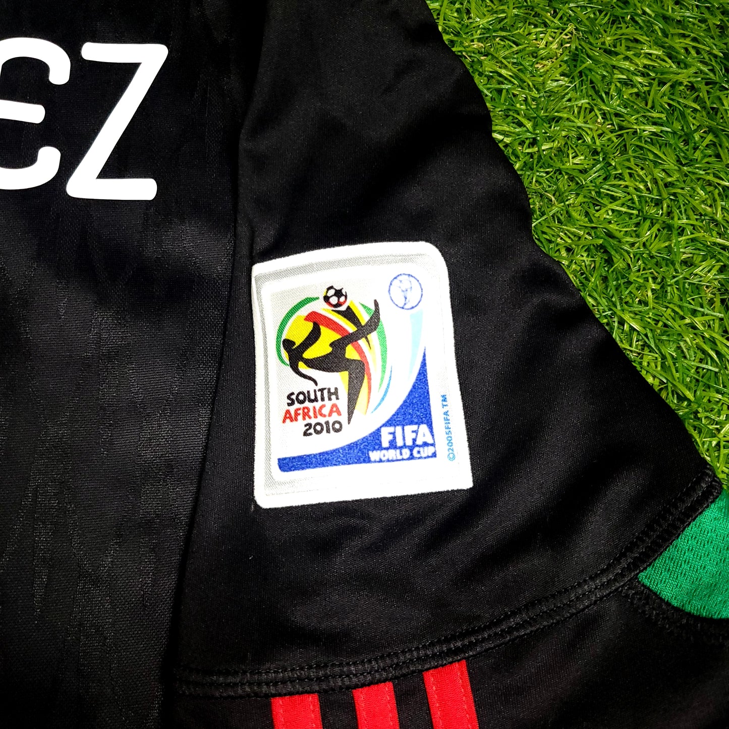 Chicharito Mexico 2010 WORLD CUP Away Black Soccer Jersey XL SKU# P41397
