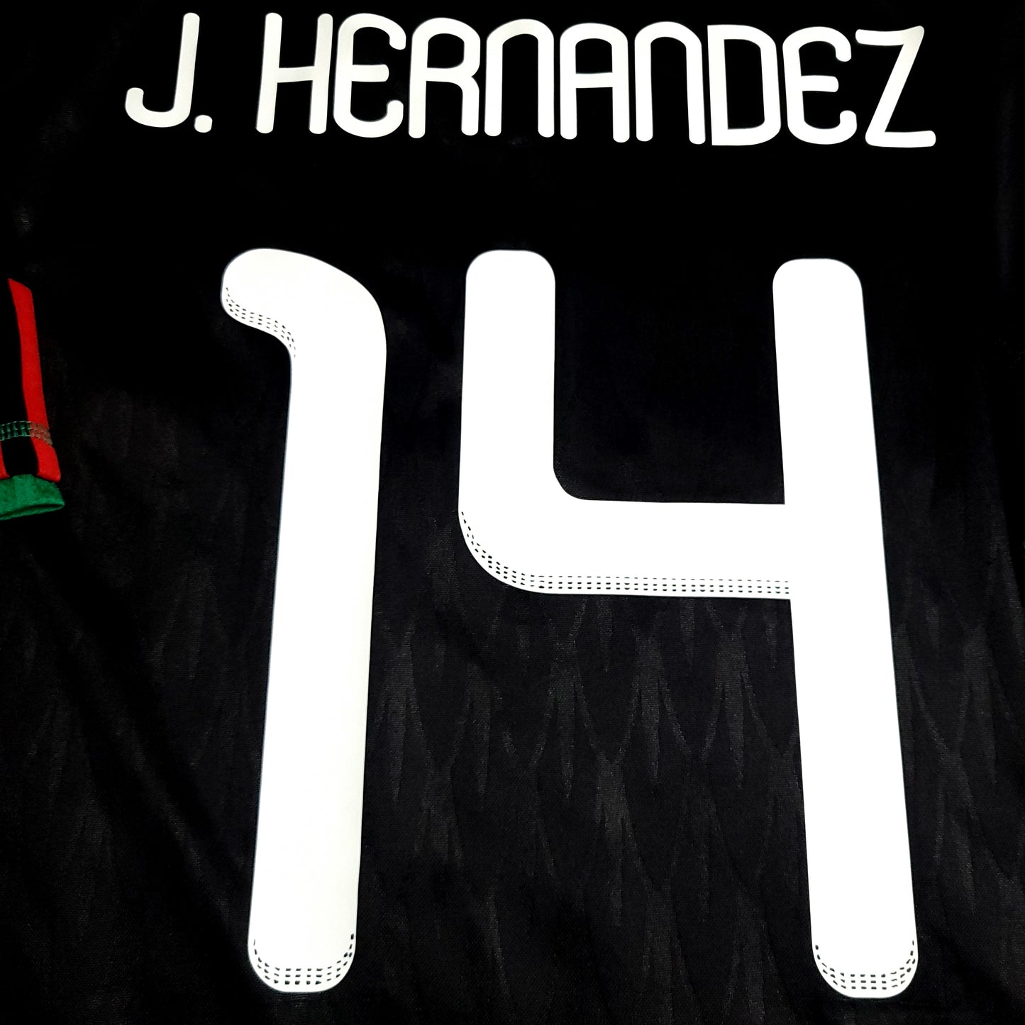 Chicharito Mexico 2010 WORLD CUP Away Black Soccer Jersey M SKU# P41397