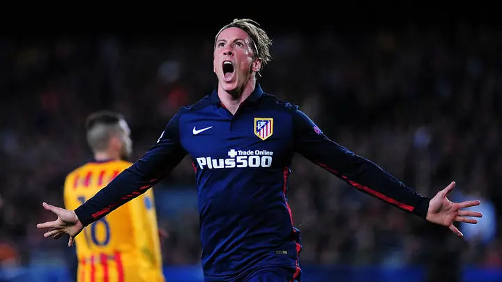 Torres Atletico Madrid 2015 2016 Away Soccer Jersey L SKU# 686333-410 - ForeverSoccerJerseys