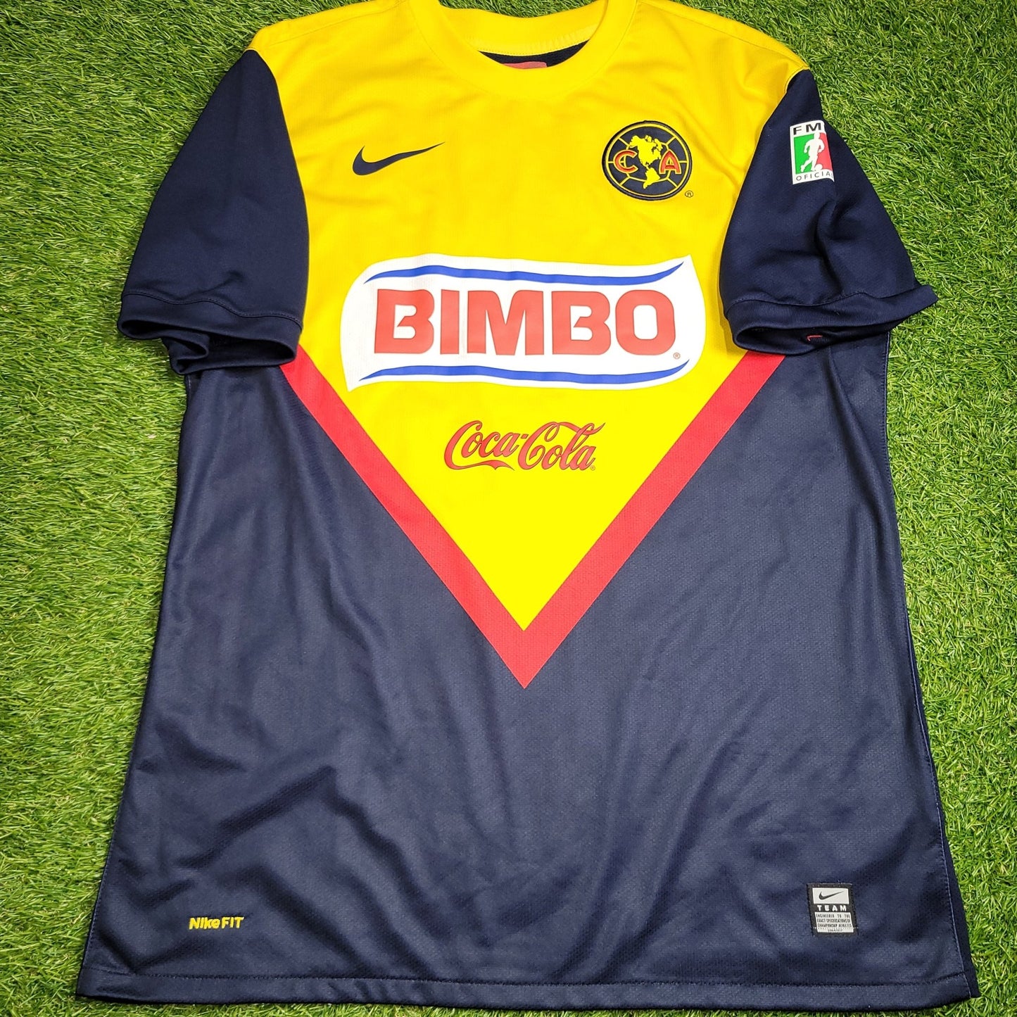 Cabanas America Aguilas 2009 - 2010 Away Soccer Jersey L SKU# 365997 - 451 Adidas