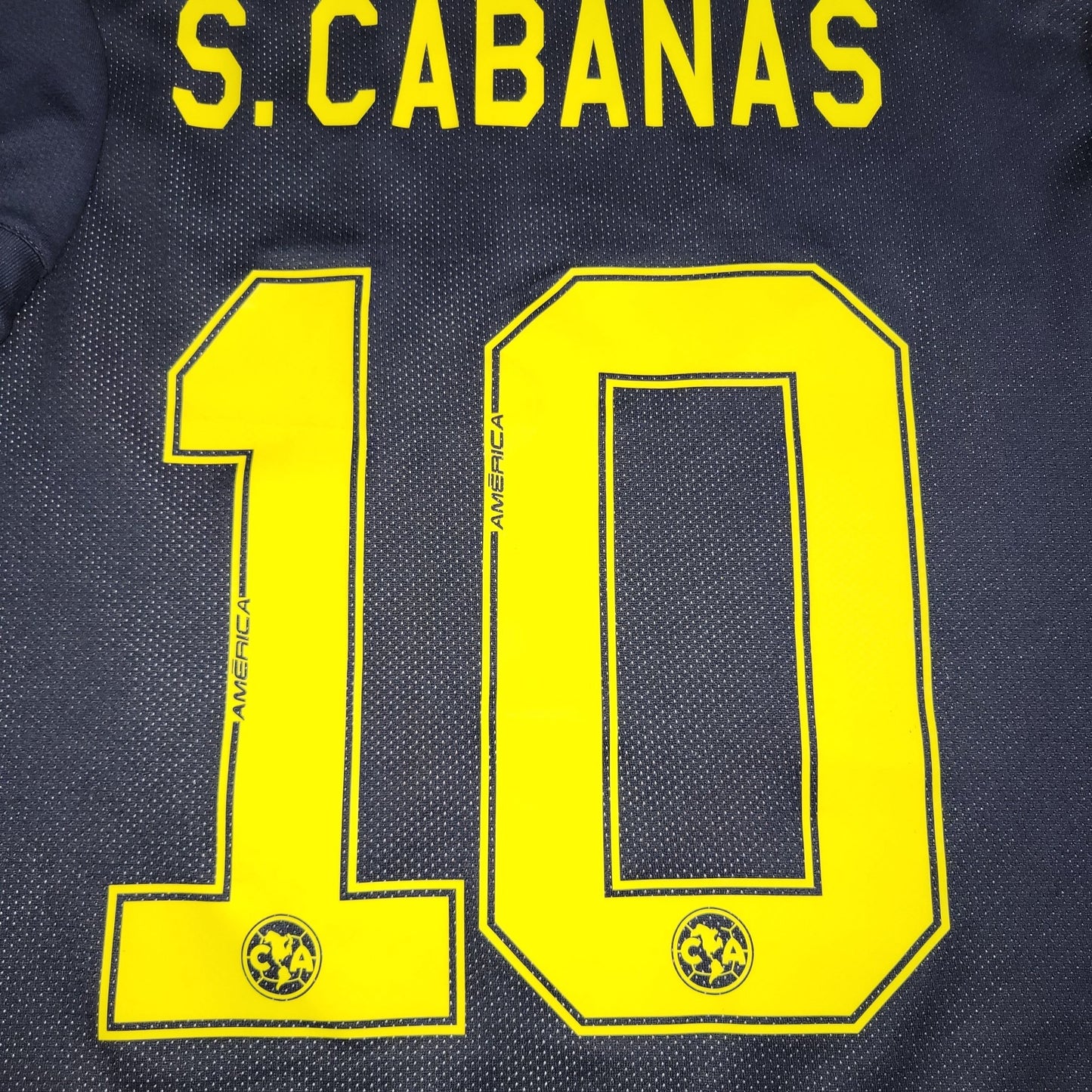 Cabanas America Aguilas 2009 - 2010 Away Soccer Jersey L SKU# 365997 - 451 Adidas