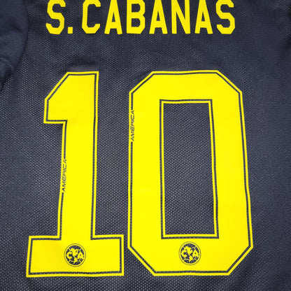 Cabanas America Aguilas 2009 - 2010 Away Soccer Jersey L SKU# 365997 - 451 Adidas