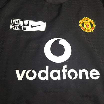 Cristiano Ronaldo Manchester United 2004 2005 Away STAND UP SPEAK UP Soccer Jersey Shirt L SKU 112677 Nike