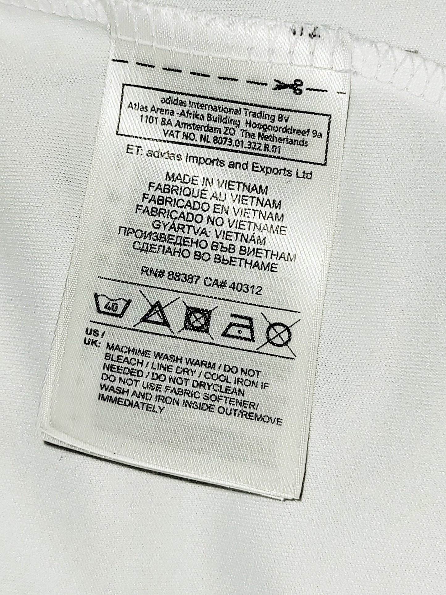 Cristiano Ronaldo Real Madrid 2012 2013 UEFA Soccer Jersey Shirt L SKU# W41768 Adidas