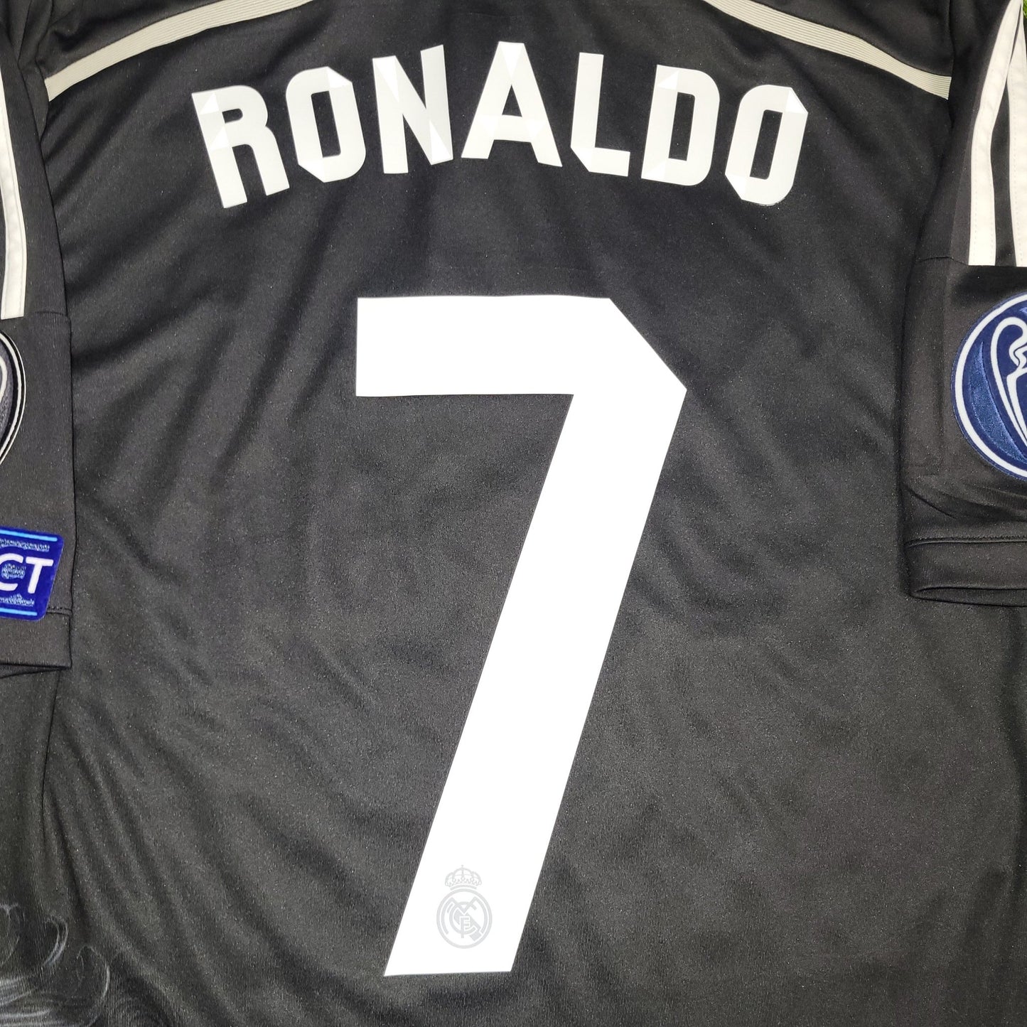 Cristiano Ronaldo Real Madrid 2014 2015 Dragon Y - 3 Yamamoto UEFA Third Soccer Jersey Shirt M SKU# F49264 Adidas