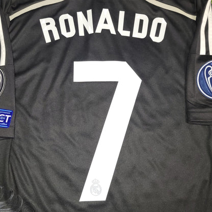 Cristiano Ronaldo Real Madrid 2014 2015 Dragon Y - 3 Yamamoto UEFA Third Soccer Jersey Shirt M SKU# F49264 Adidas