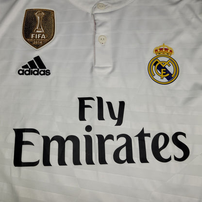 Cristiano Ronaldo Real Madrid 2014 2015 UEFA Home Soccer Jersey Shirt XL SKU# F50637 Adidas