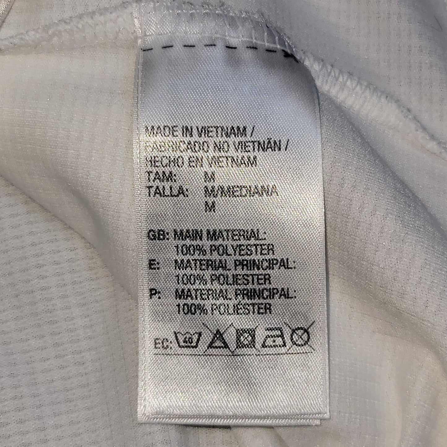 Cristiano Ronaldo Real Madrid 2015 2016 Long Sleeve UEFA FINAL Soccer Jersey Shirt L SKU# S12653 Adidas