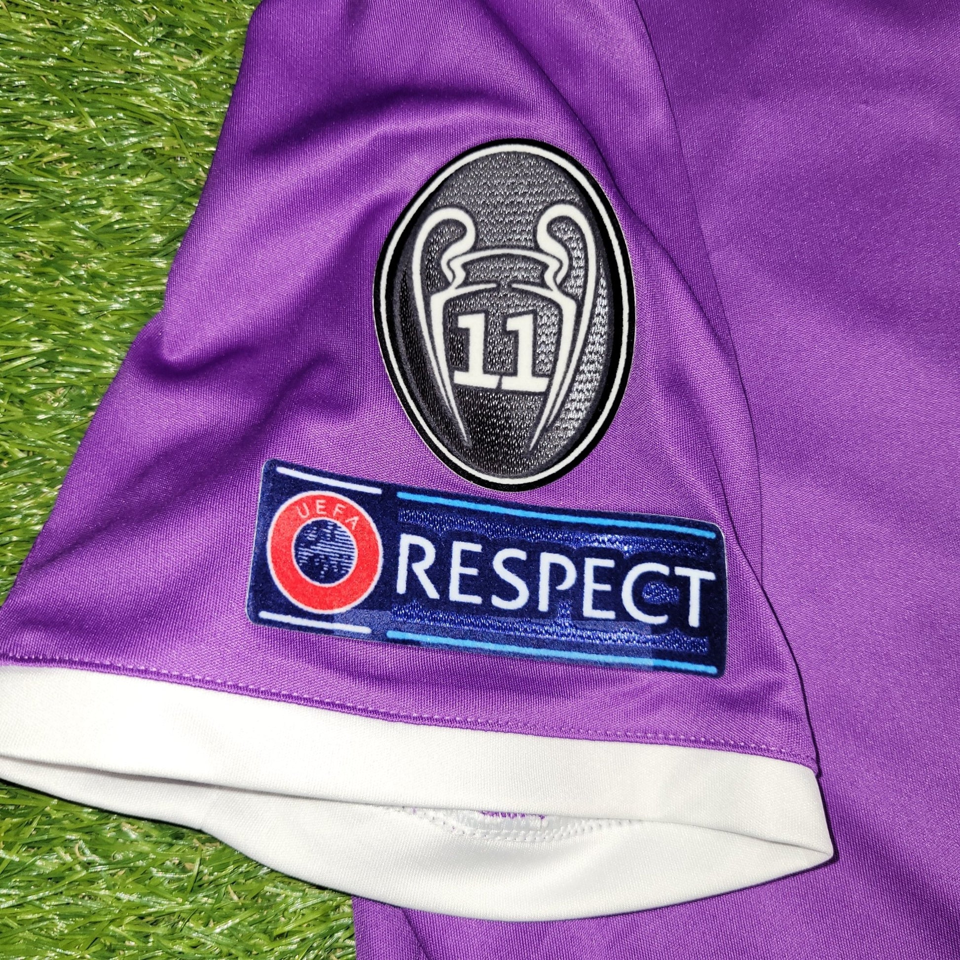 Cristiano Ronaldo Real Madrid 2016 2017 UEFA FINAL Away Soccer Jersey Shirt L SKU AI5158 Adidas