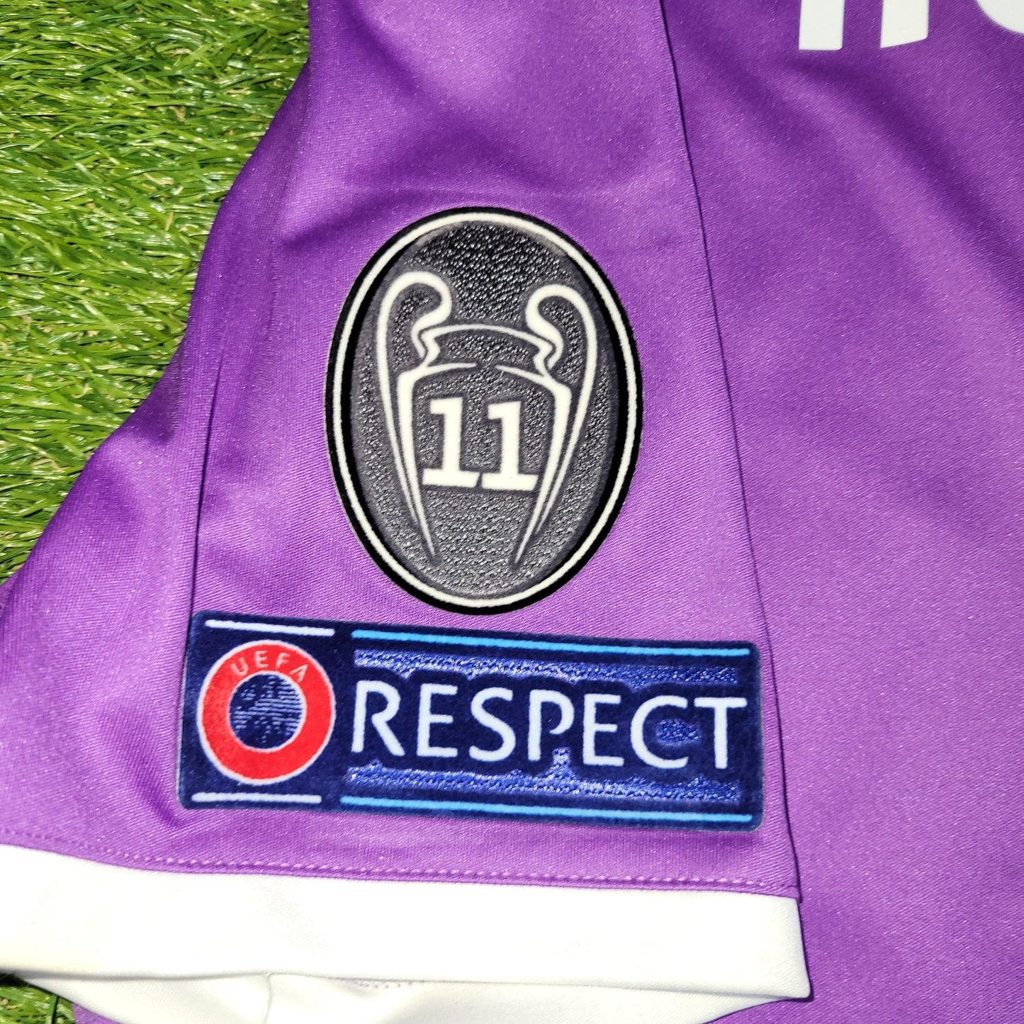 Cristiano Ronaldo Real Madrid 2016 2017 UEFA FINAL Away Soccer Jersey Shirt M SKU AI5158 Adidas