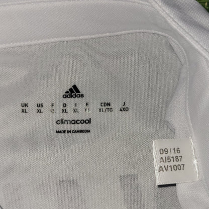 Cristiano Ronaldo Real Madrid 2016 2017 UEFA Home Soccer Jersey Shirt XL SKU AI5187 Adidas
