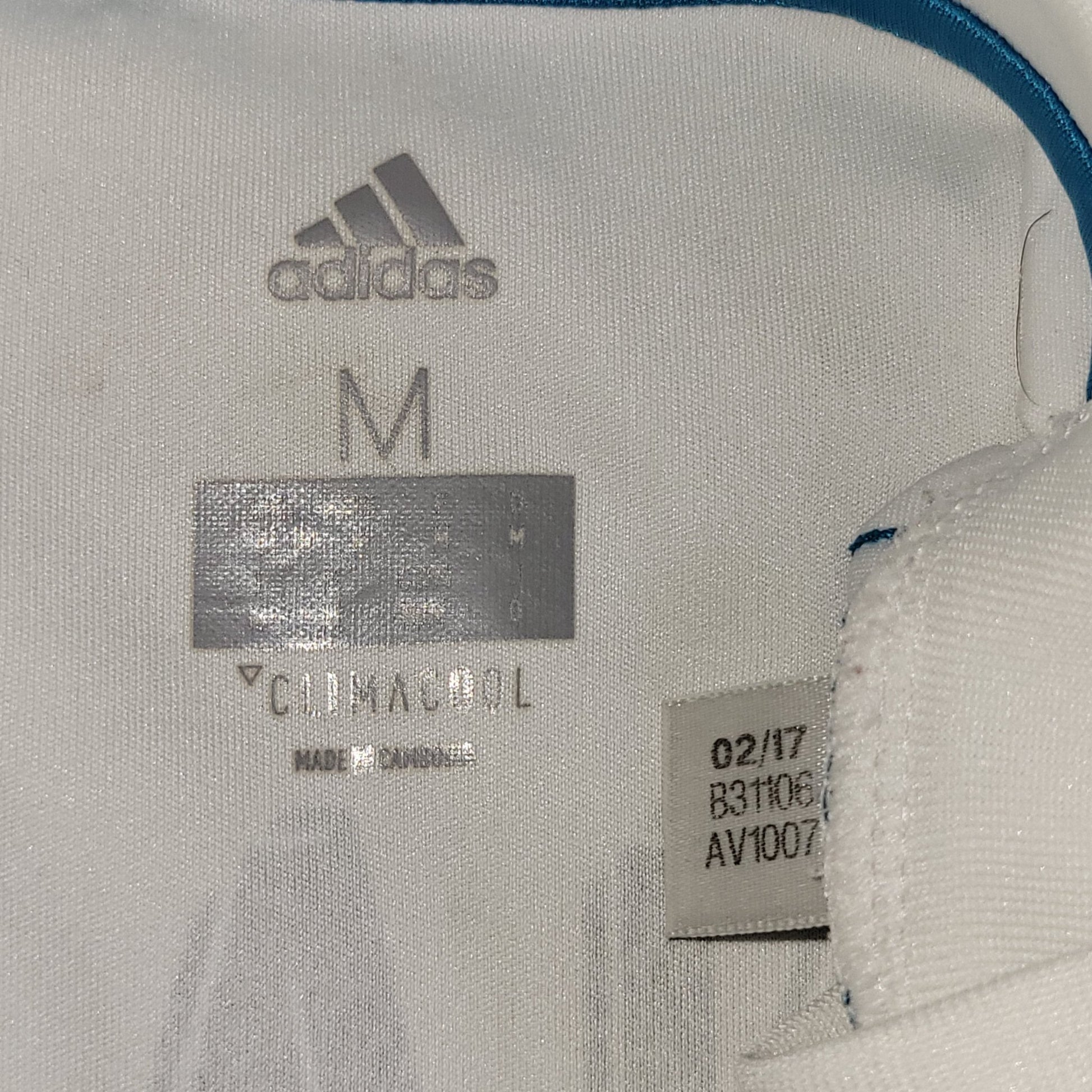 Cristiano Ronaldo Real Madrid 2017 2018 LAST GAME UEFA FINAL Long Sleeve Soccer Jersey Shirt M SKU B31106 Adidas