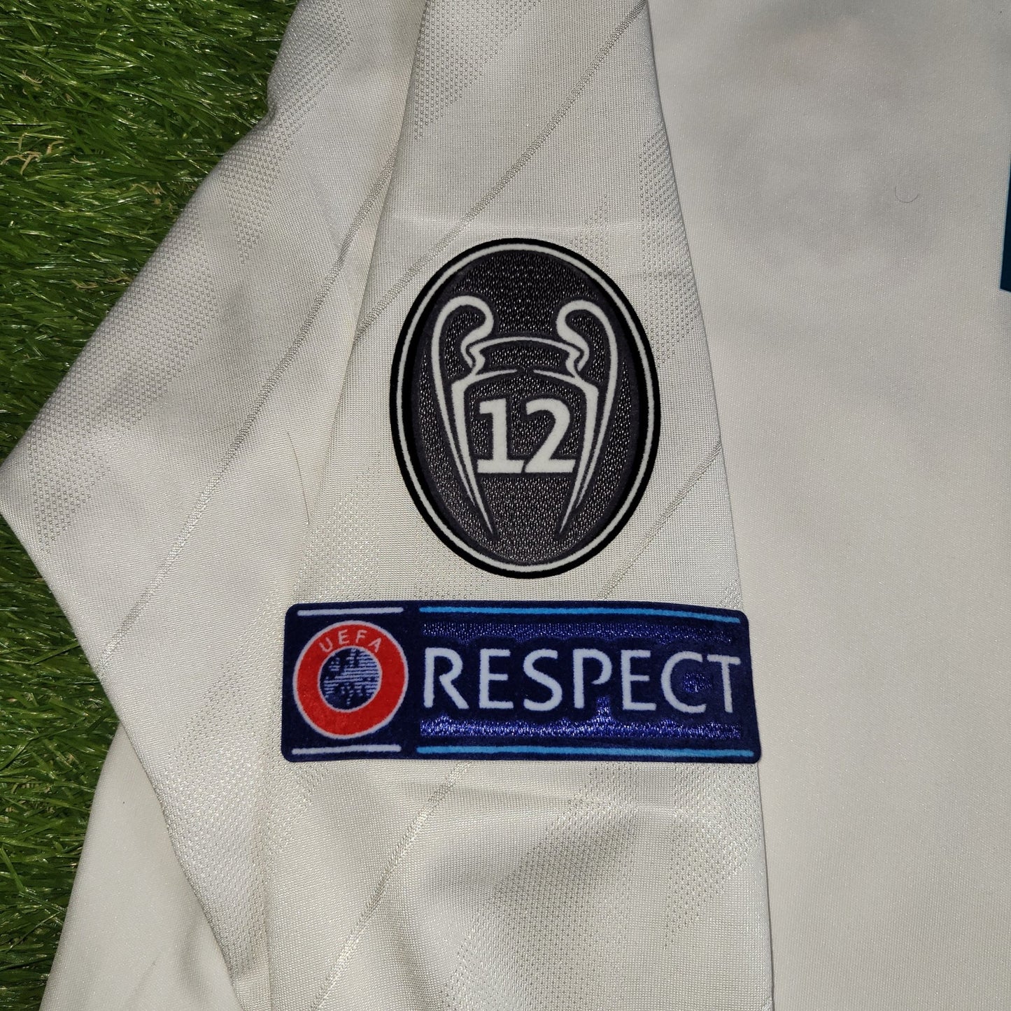 Cristiano Ronaldo Real Madrid 2017 2018 LAST GAME UEFA FINAL Long Sleeve Soccer Jersey Shirt M SKU B31106 Adidas