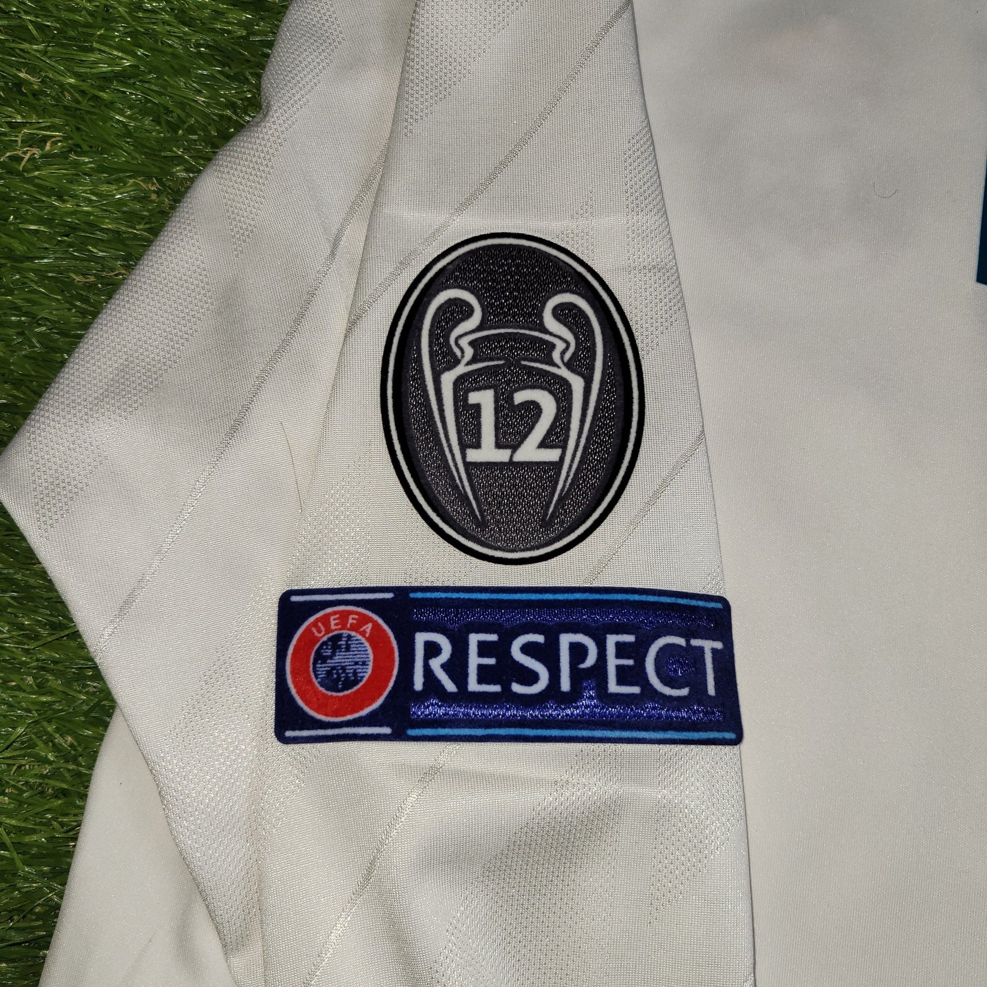 Cristiano Ronaldo Real Madrid 2017 2018 LAST GAME UEFA FINAL Long Sleeve Soccer Jersey Shirt M SKU B31106 Adidas