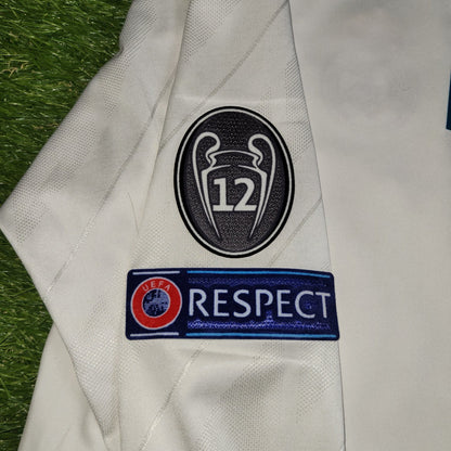 Cristiano Ronaldo Real Madrid 2017 2018 LAST GAME UEFA FINAL Long Sleeve Soccer Jersey Shirt M SKU B31106 Adidas