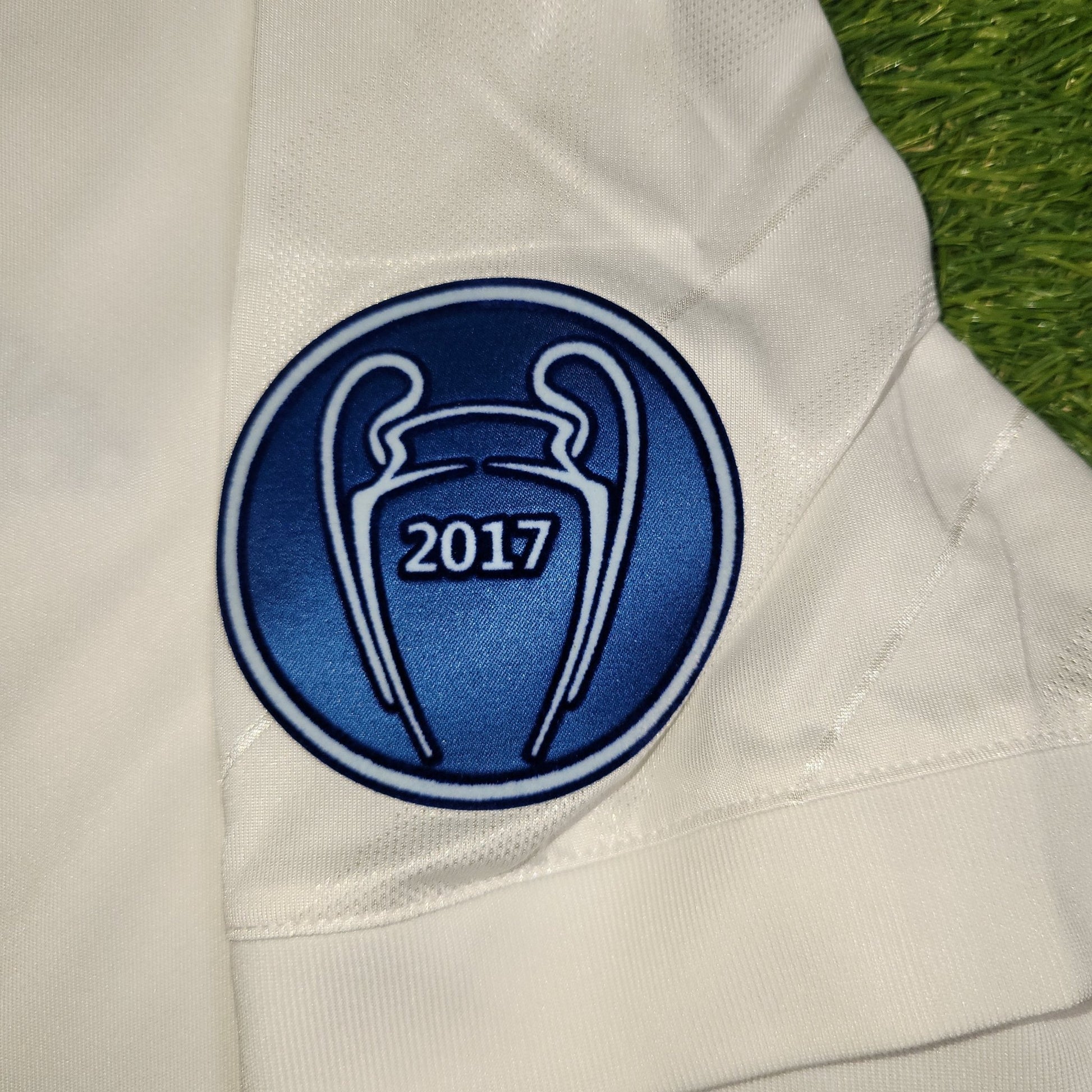 Cristiano Ronaldo Real Madrid 2017 2018 LAST GAME UEFA FINAL Soccer Jersey Shirt M SKU# B31106 Adidas