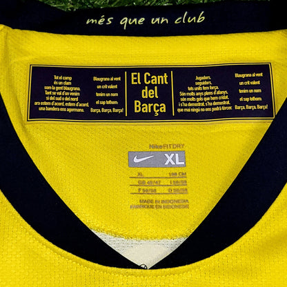 Marquez Barcelona TREBLE SEASON 2008 2009 Away Soccer Jersey Shirt XL SKU 286787 - 760 Nike