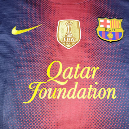 Messi Barcelona 2012 2013 Home Jersey Shirt L SKU# 478323 - 410 Nike