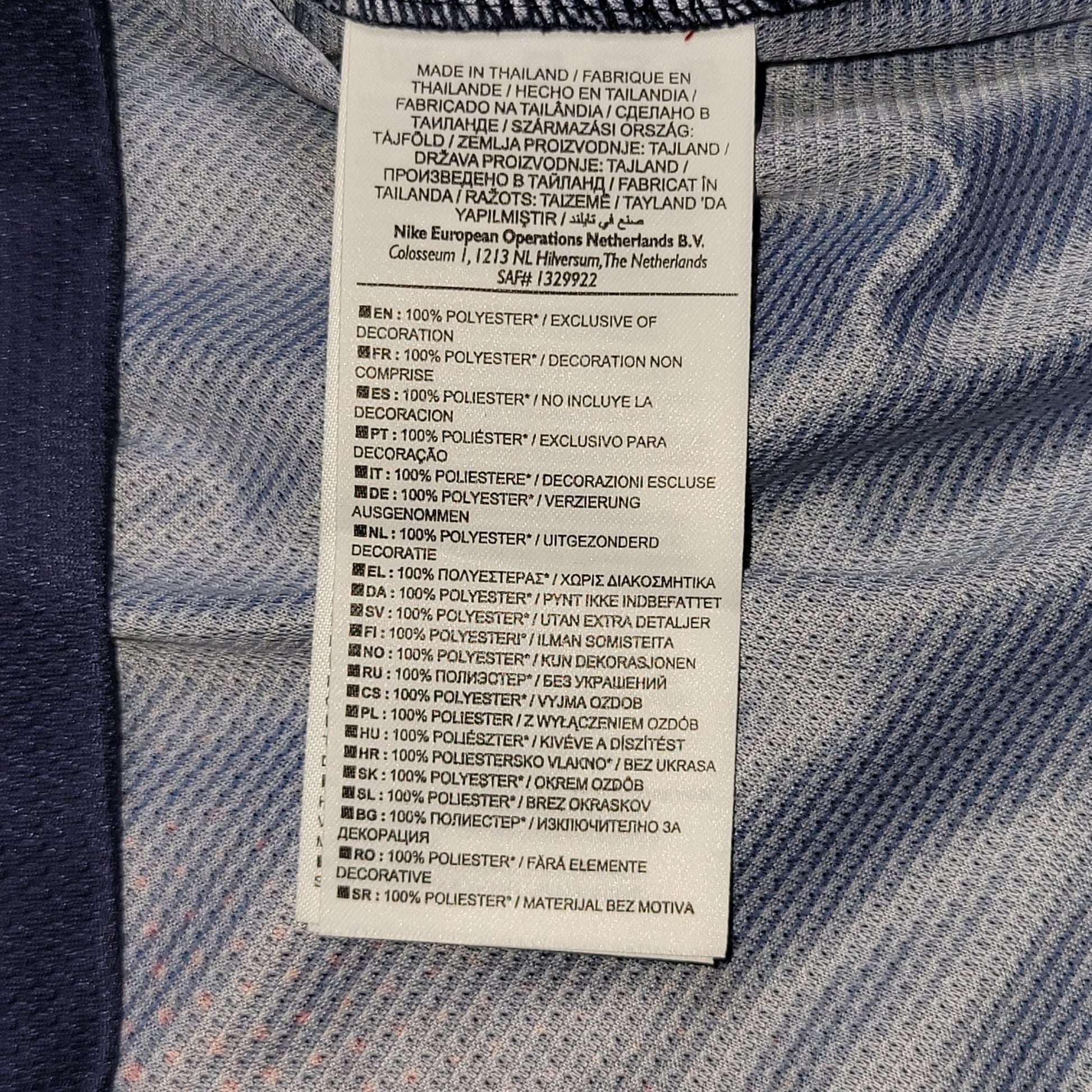 Messi Barcelona 2012 2013 Home Long Sleeve Soccer Jersey Shirt L SKU# 478324 - 410 Nike