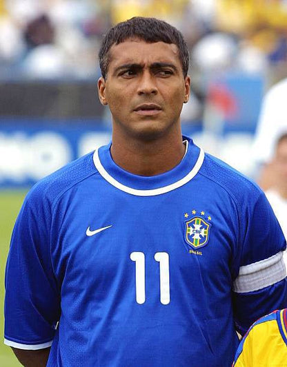 Romario Brazil 2000 Away Soccer Jersey Shirt BNWT L Nike